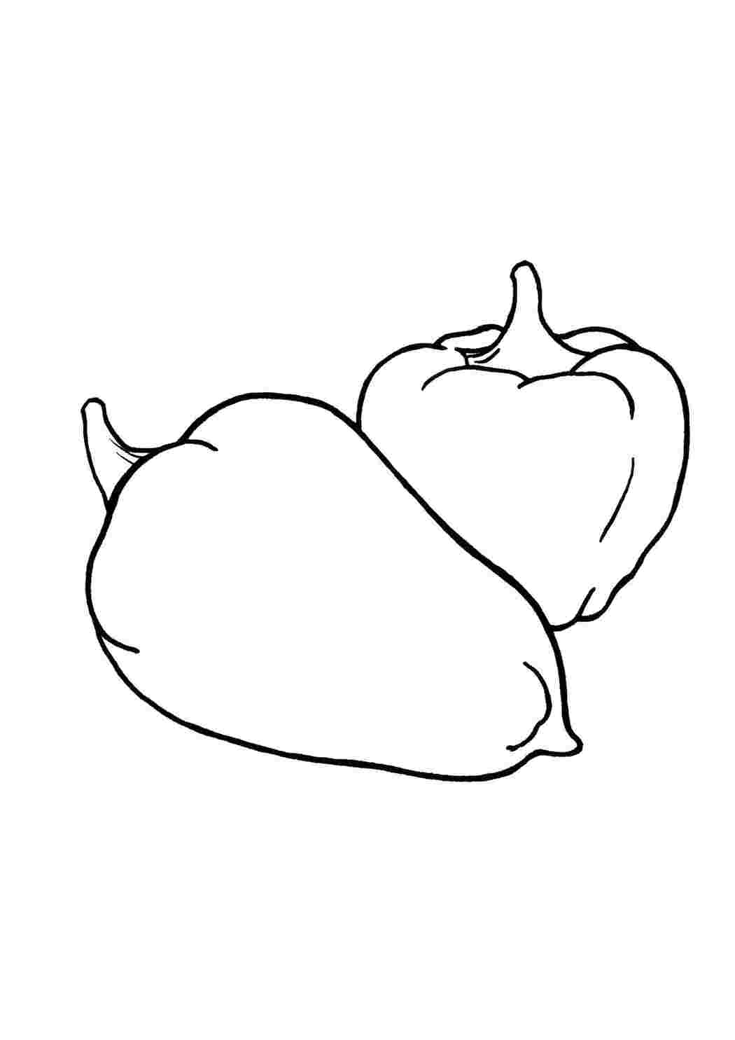 Раскраска Болгарские перчики