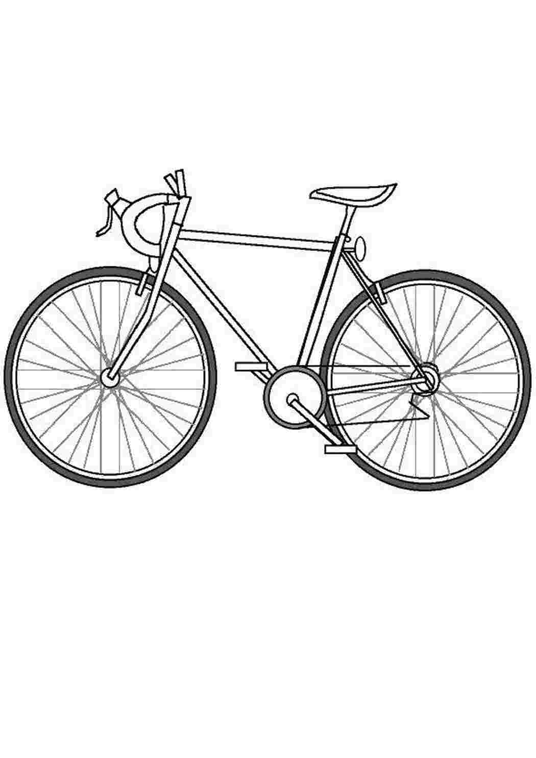 Распечатка велосипед