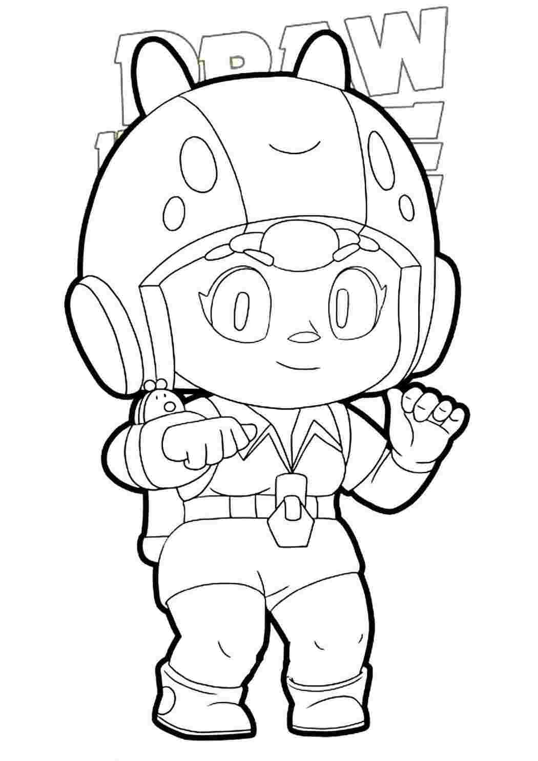 Раскраска Браво старс