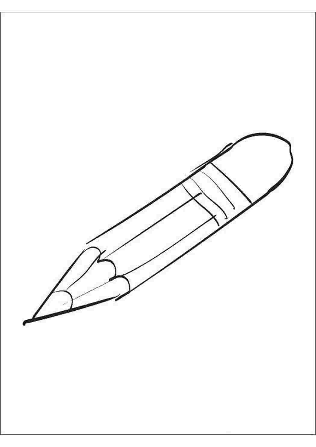 Раскраска Карандаш