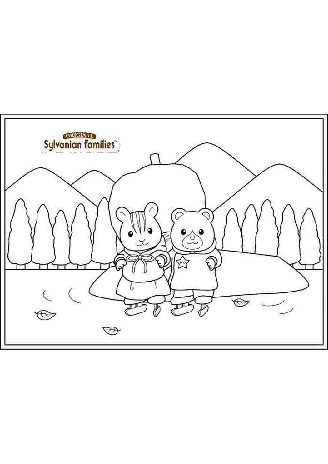 Раскраска Сильвания фэмили