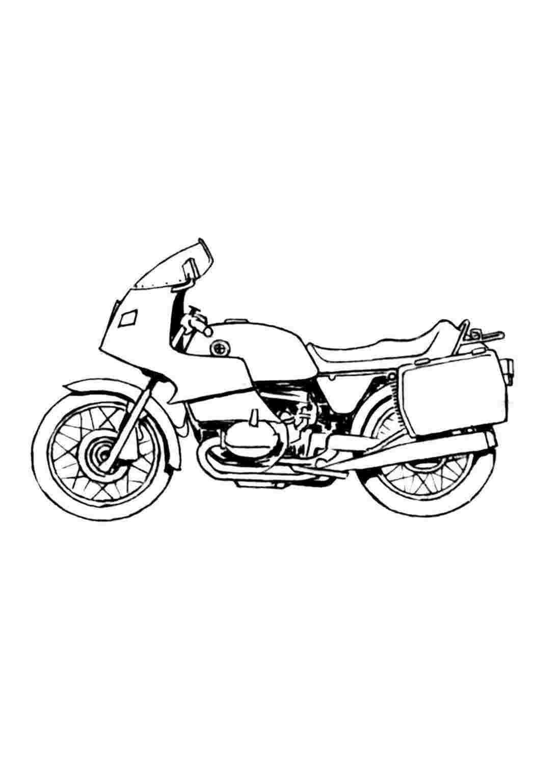 JDM мотоциклы раскраска