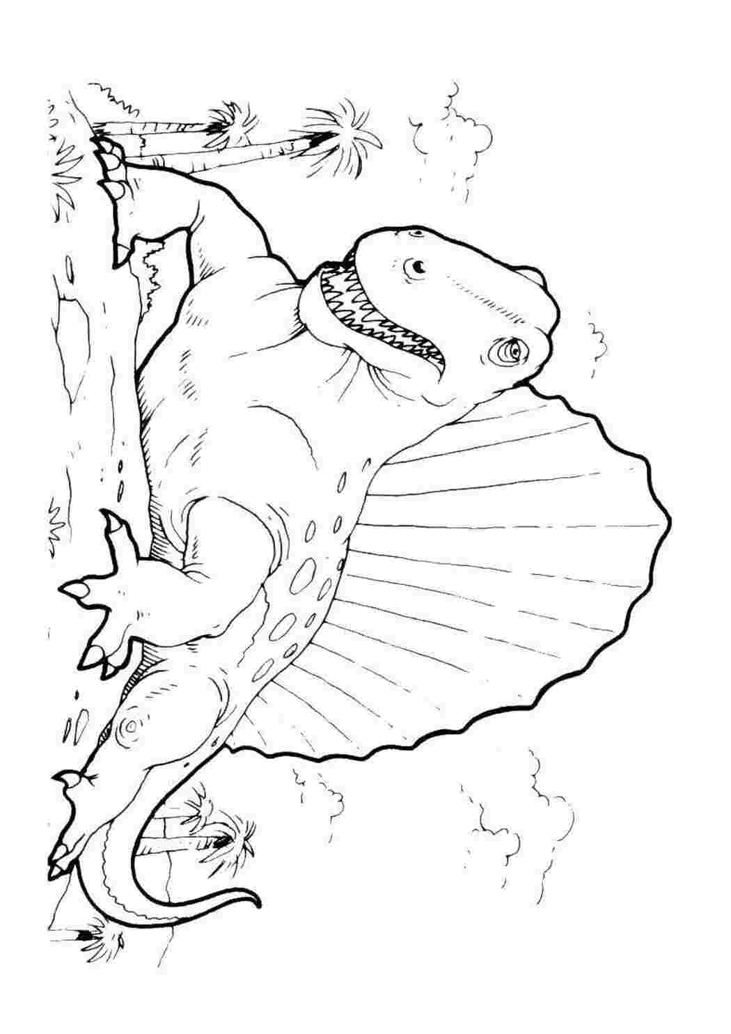 Раскраска Динозавр