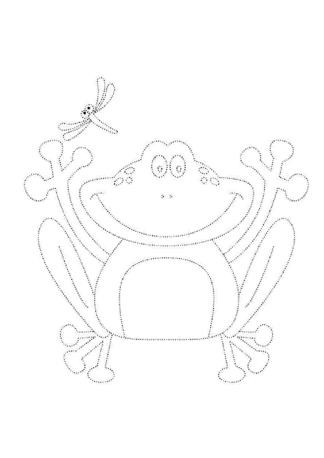 Раскраска Лягушка