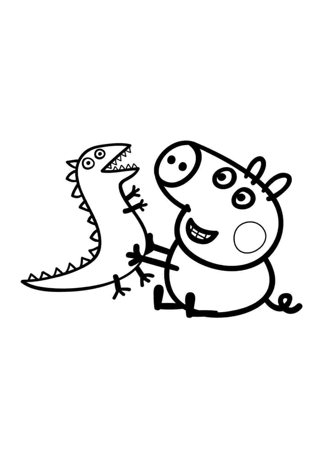 Раскраска Поросята