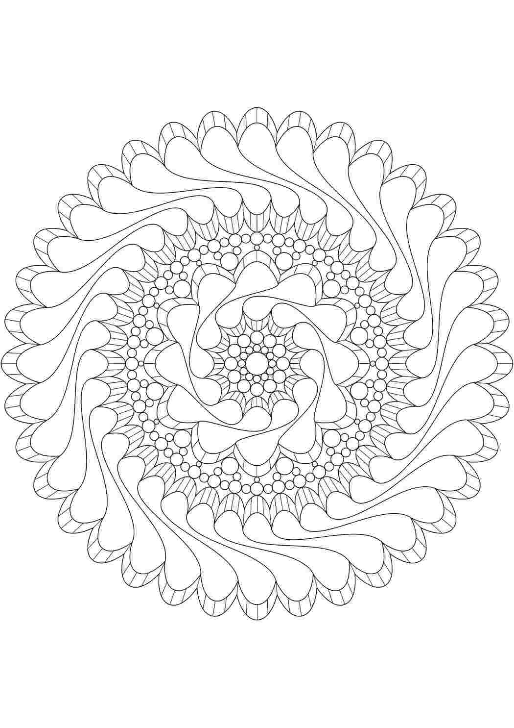 Раскраска Узоры