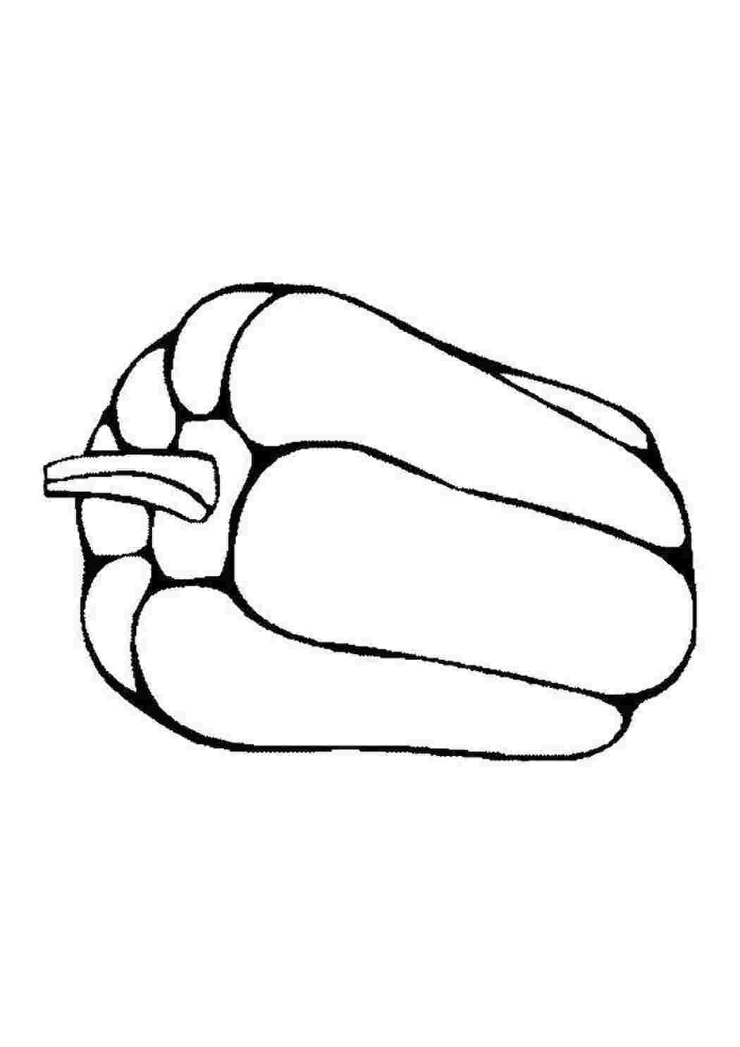 Раскраска Перец