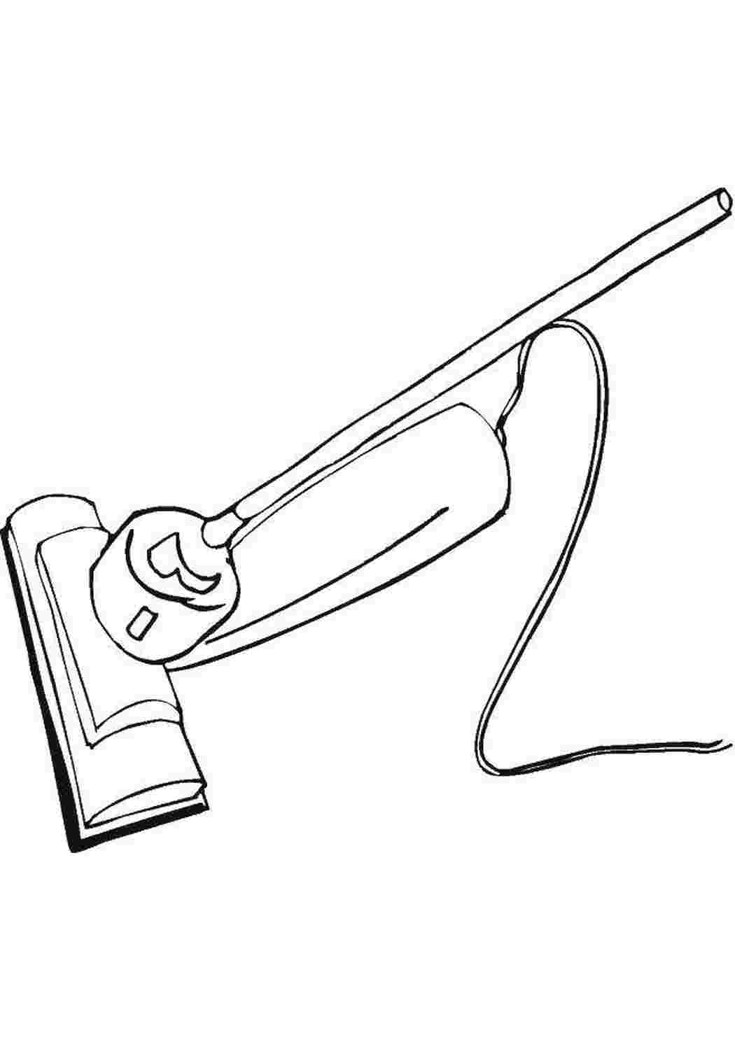 Раскраска Пылесос