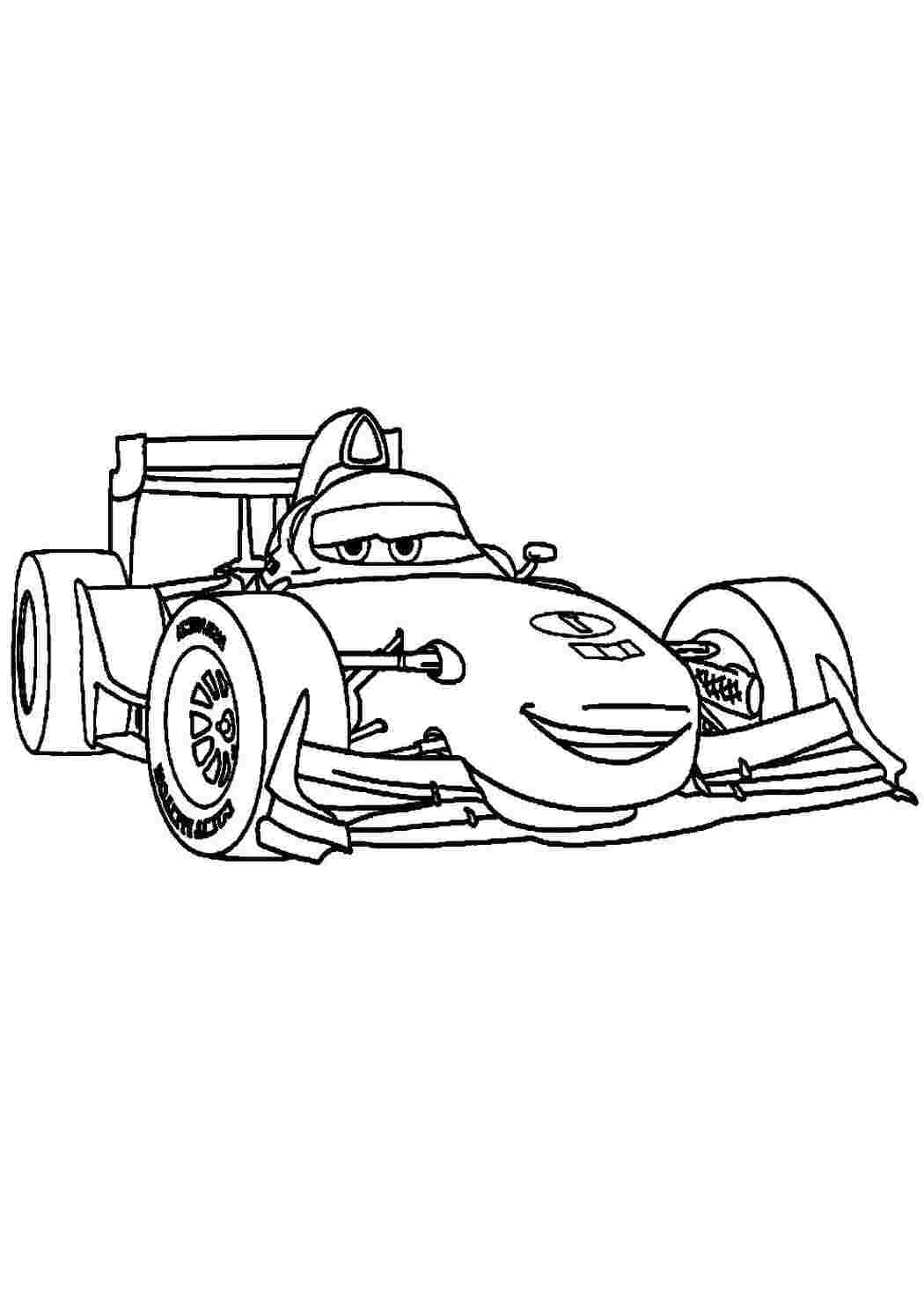 Раскраска Спорткар