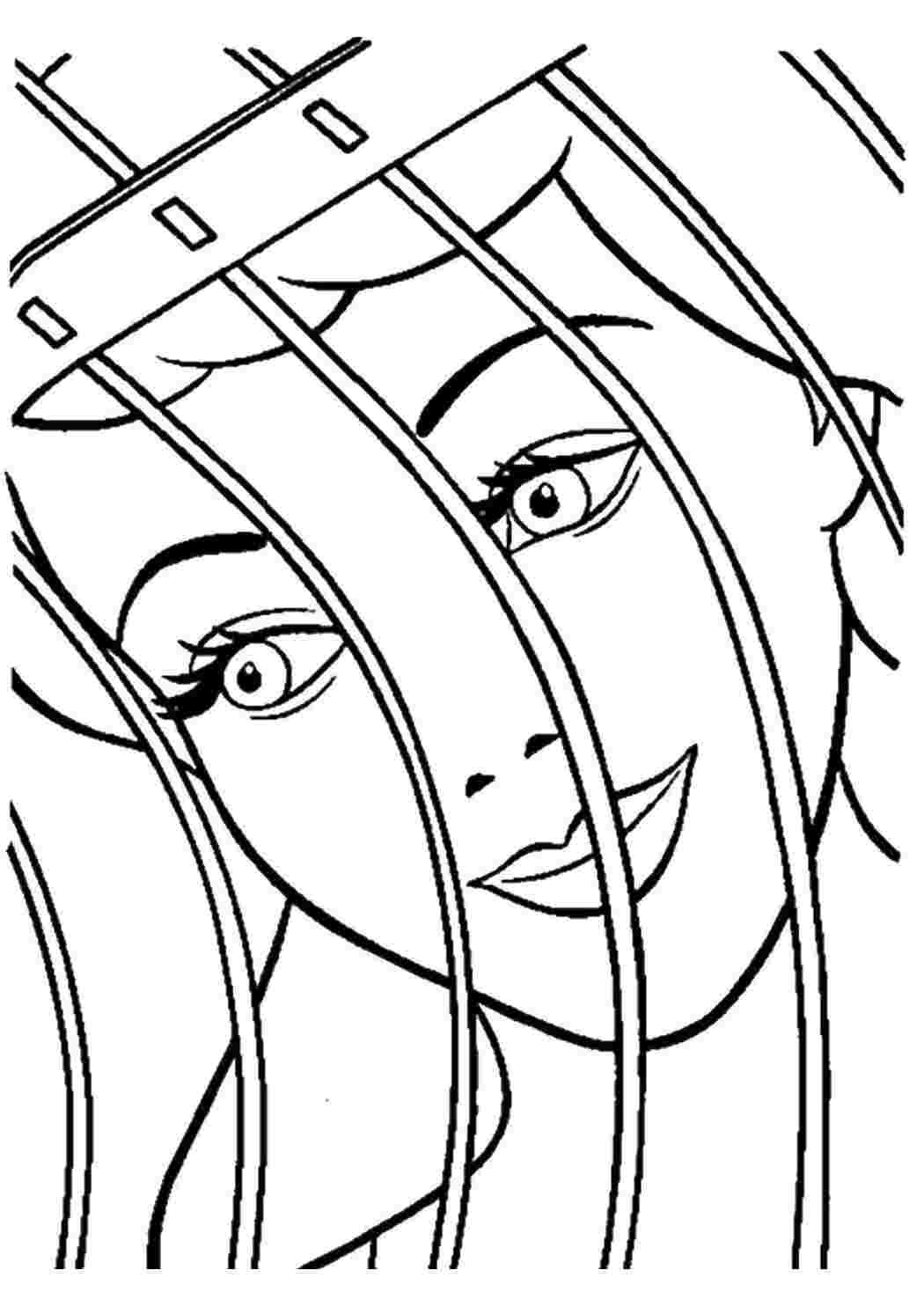 Раскраска Золушка