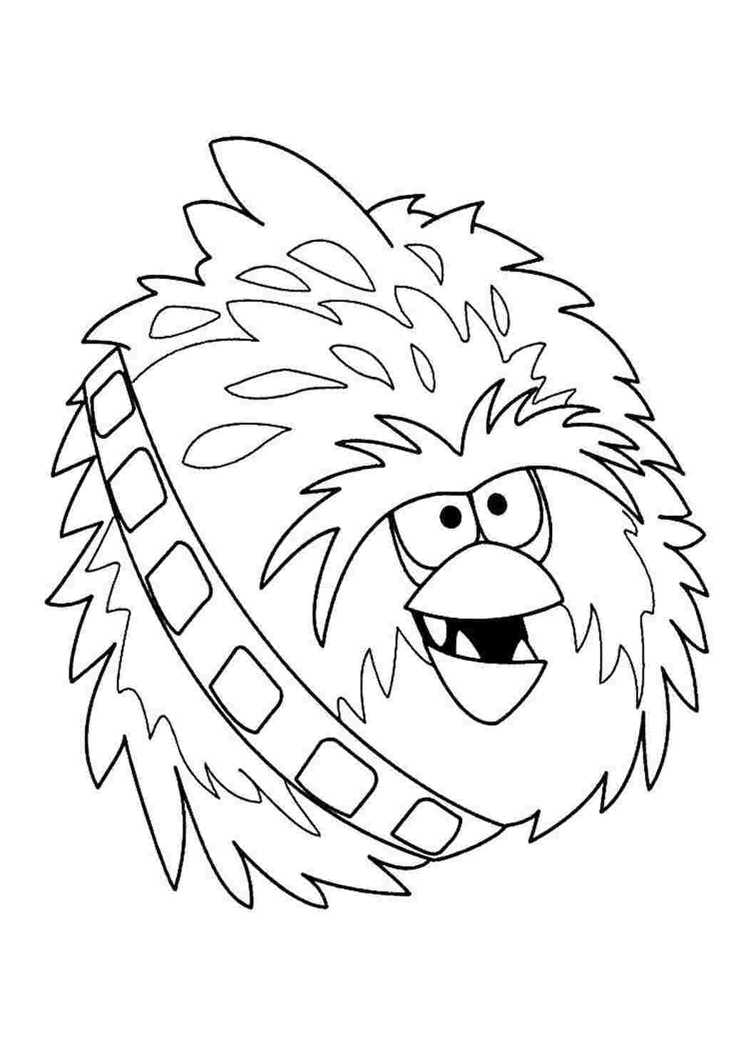 Раскраска Птичка