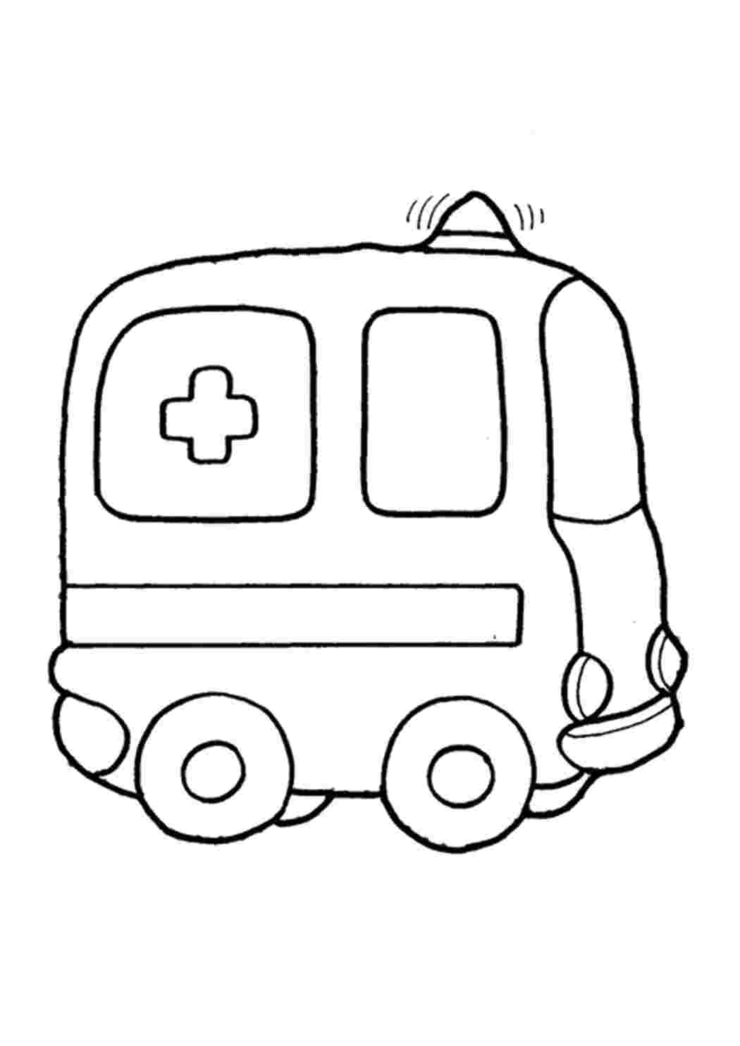 Раскраска Фургончик