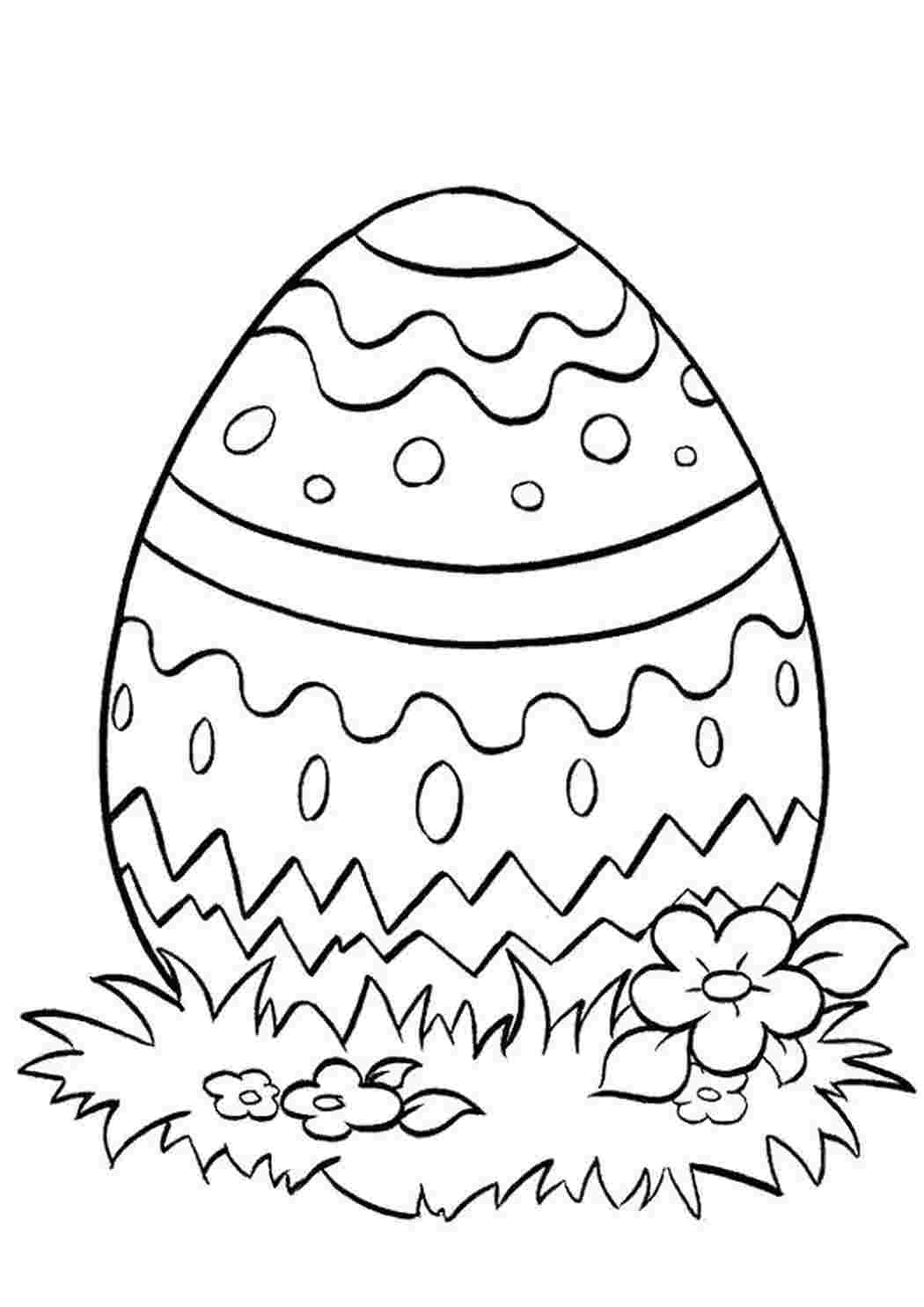 Раскраска Открытки-раскраски на Пасху