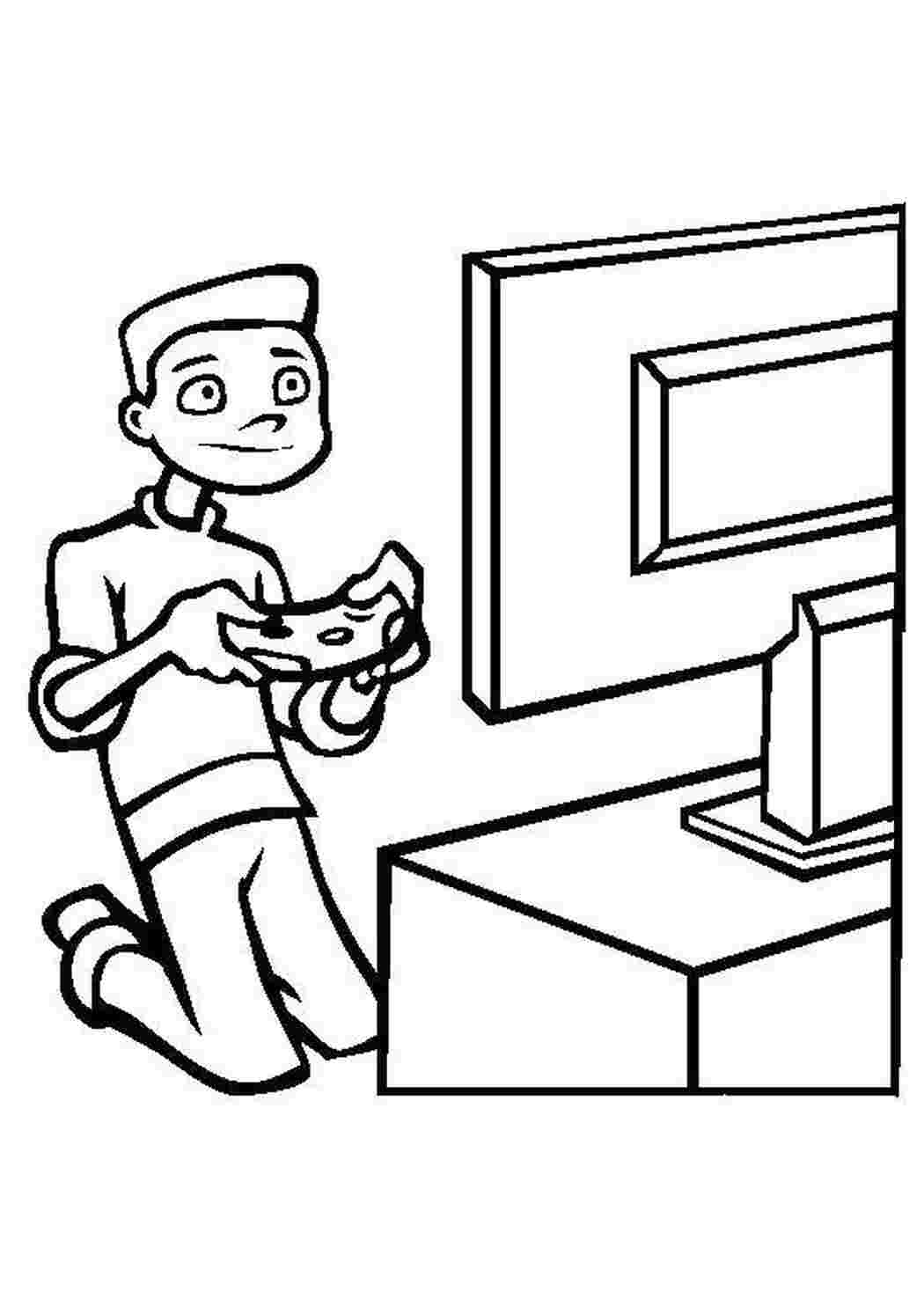 Раскраска Видеоигры