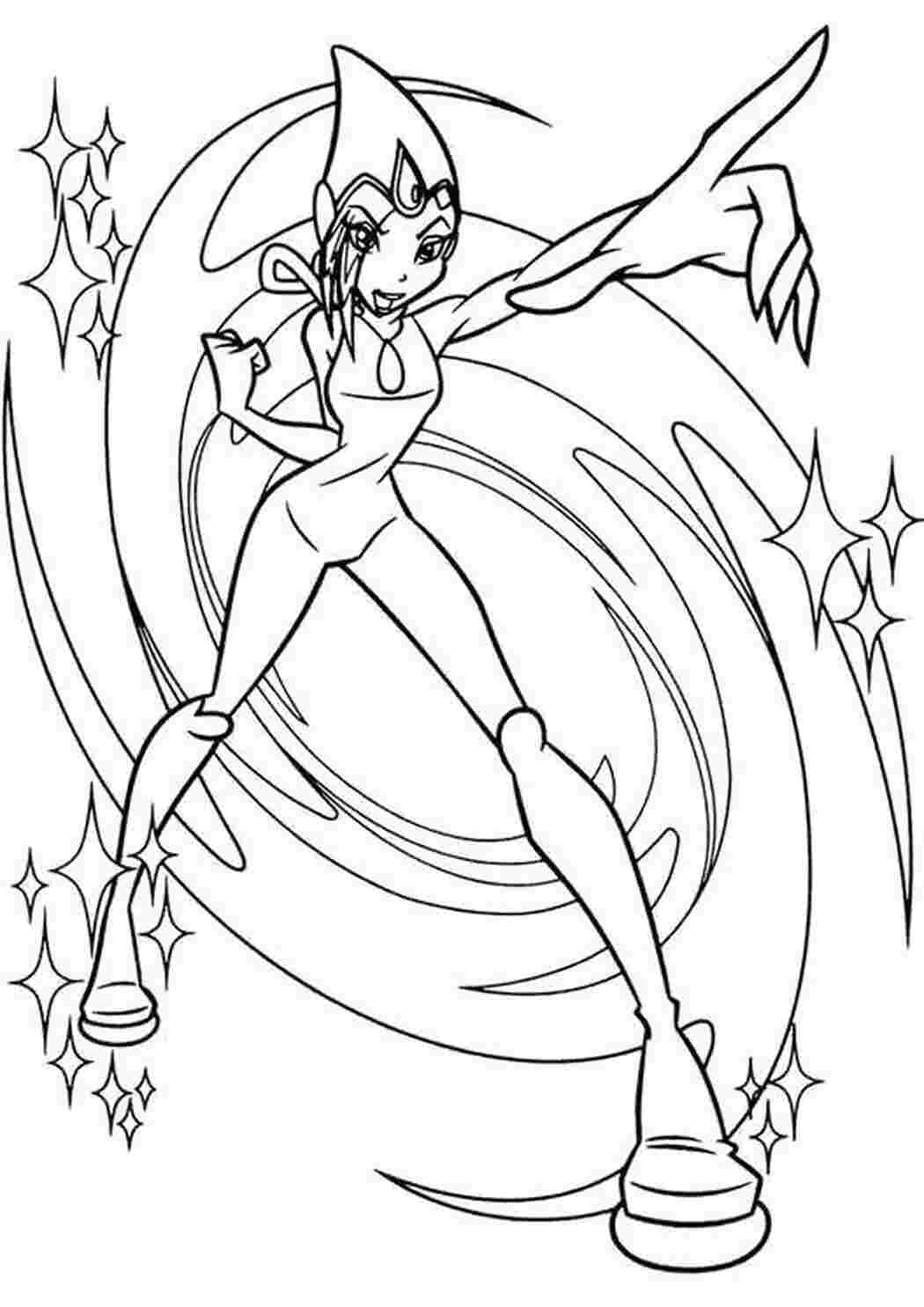 Раскраска Текна