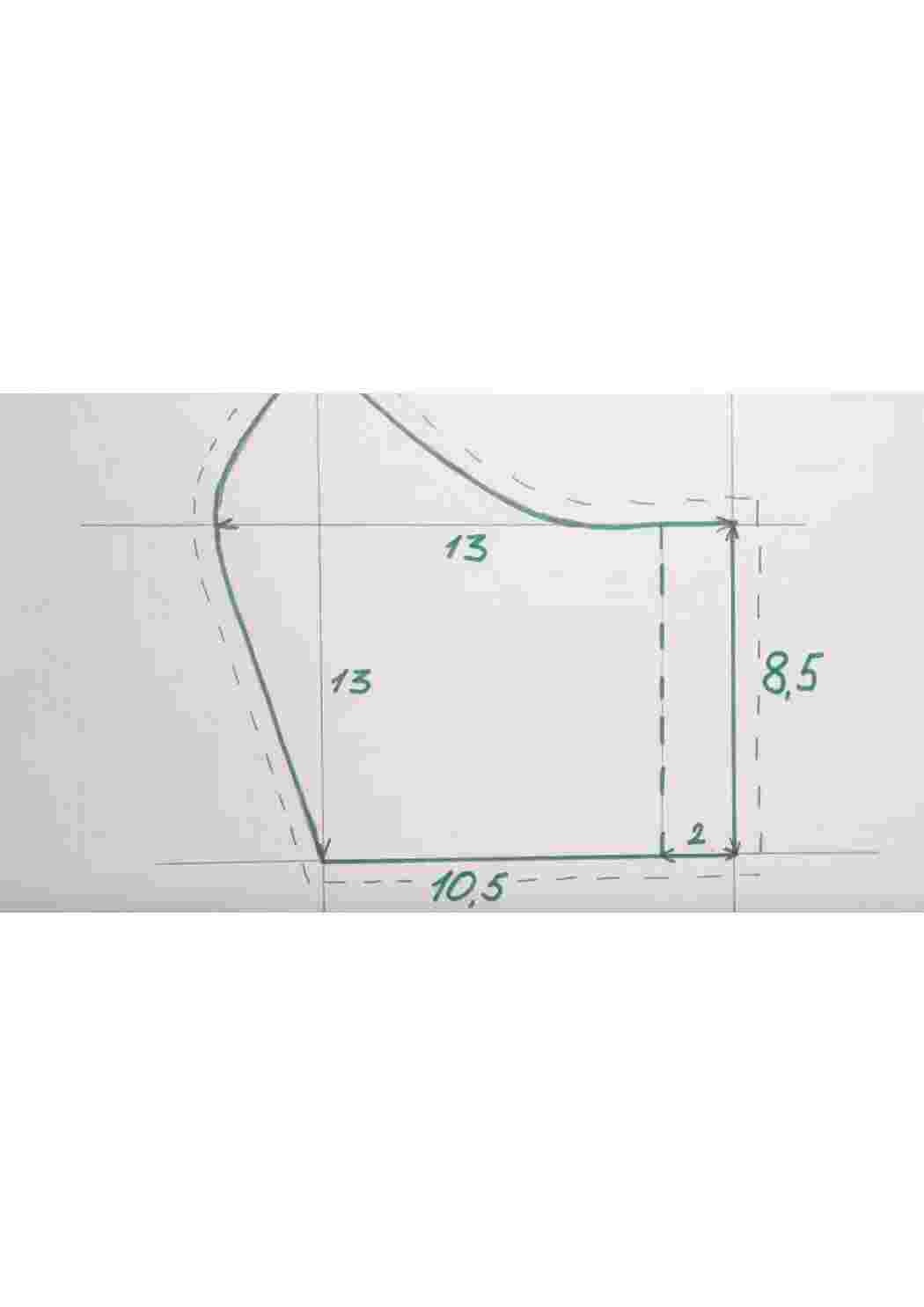 Раскраска Выкройки для медицинских масок