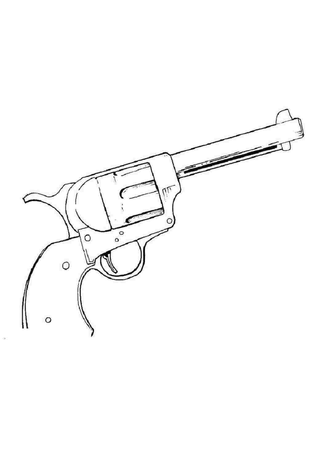 Раскраска Ружье