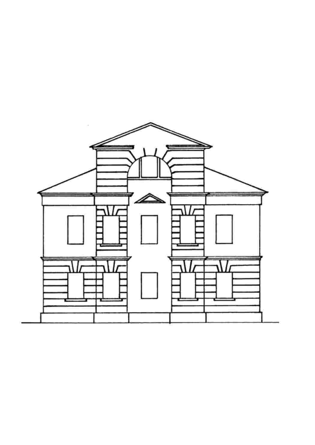 Раскраска Школа