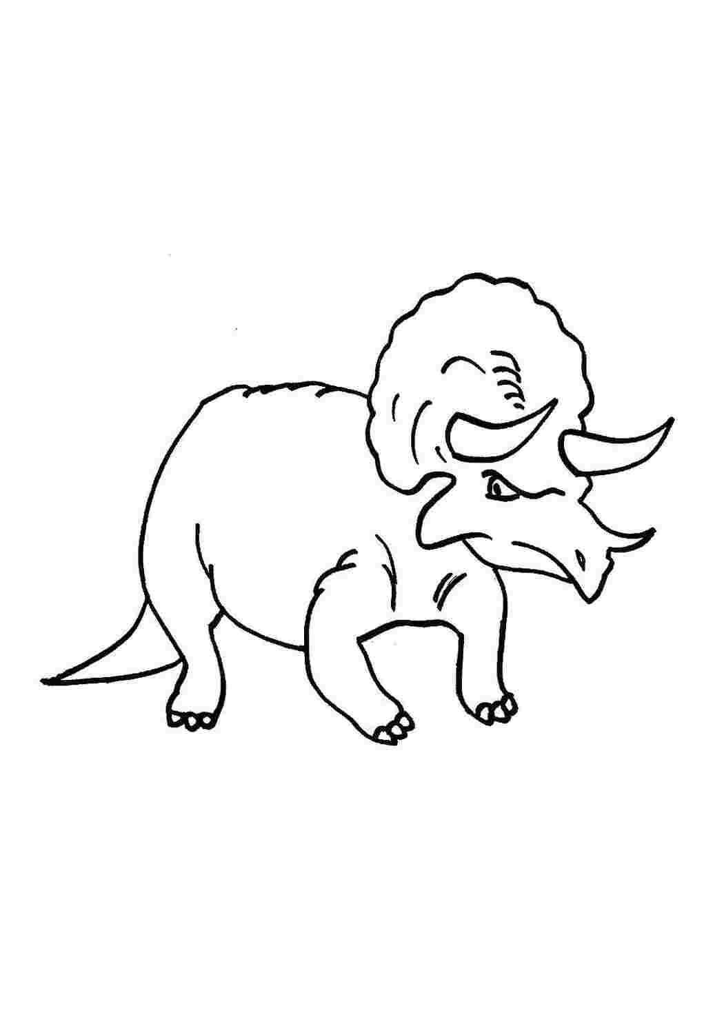 Раскраска Динозавр