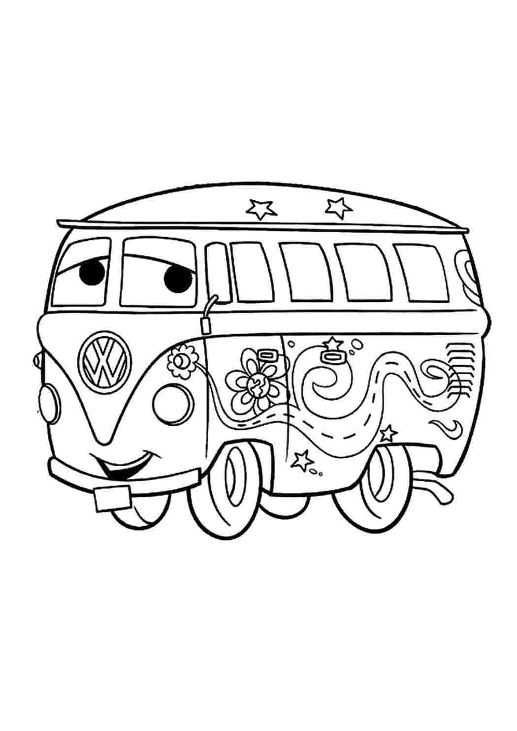 Раскраска Трейлер