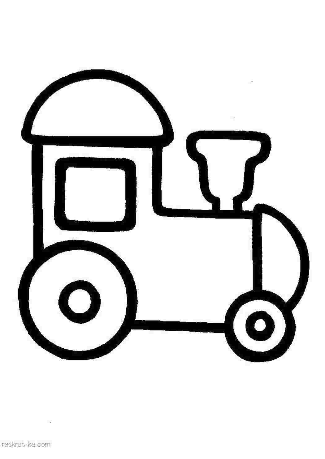 Раскраска Поезд