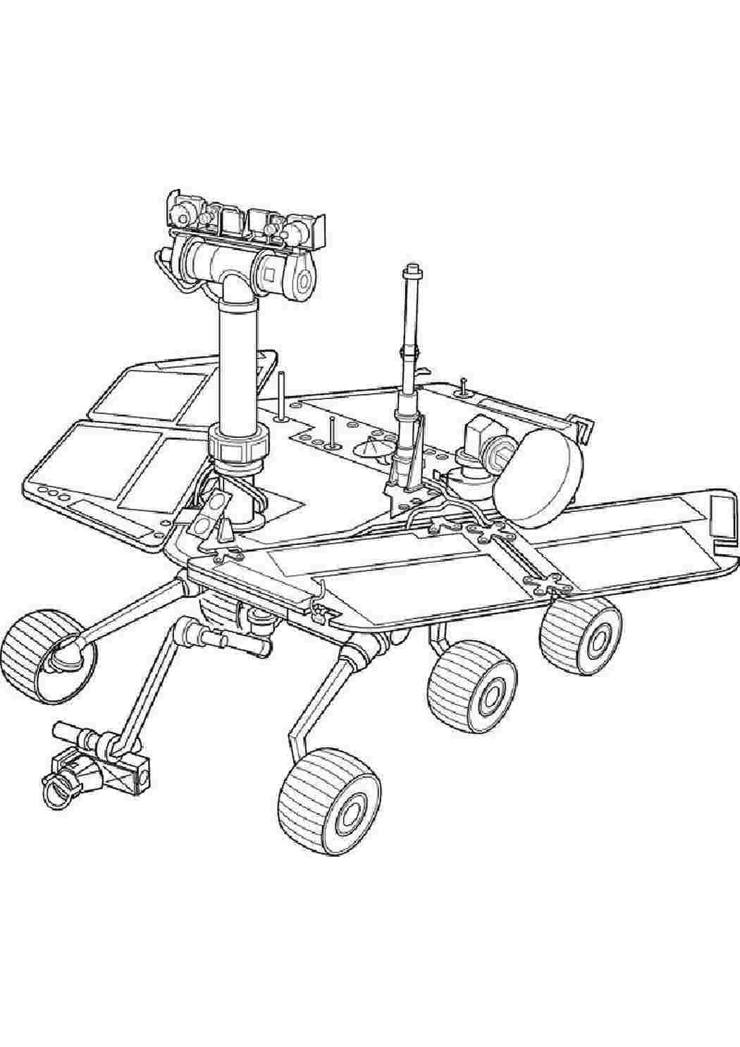 Раскраска Робот
