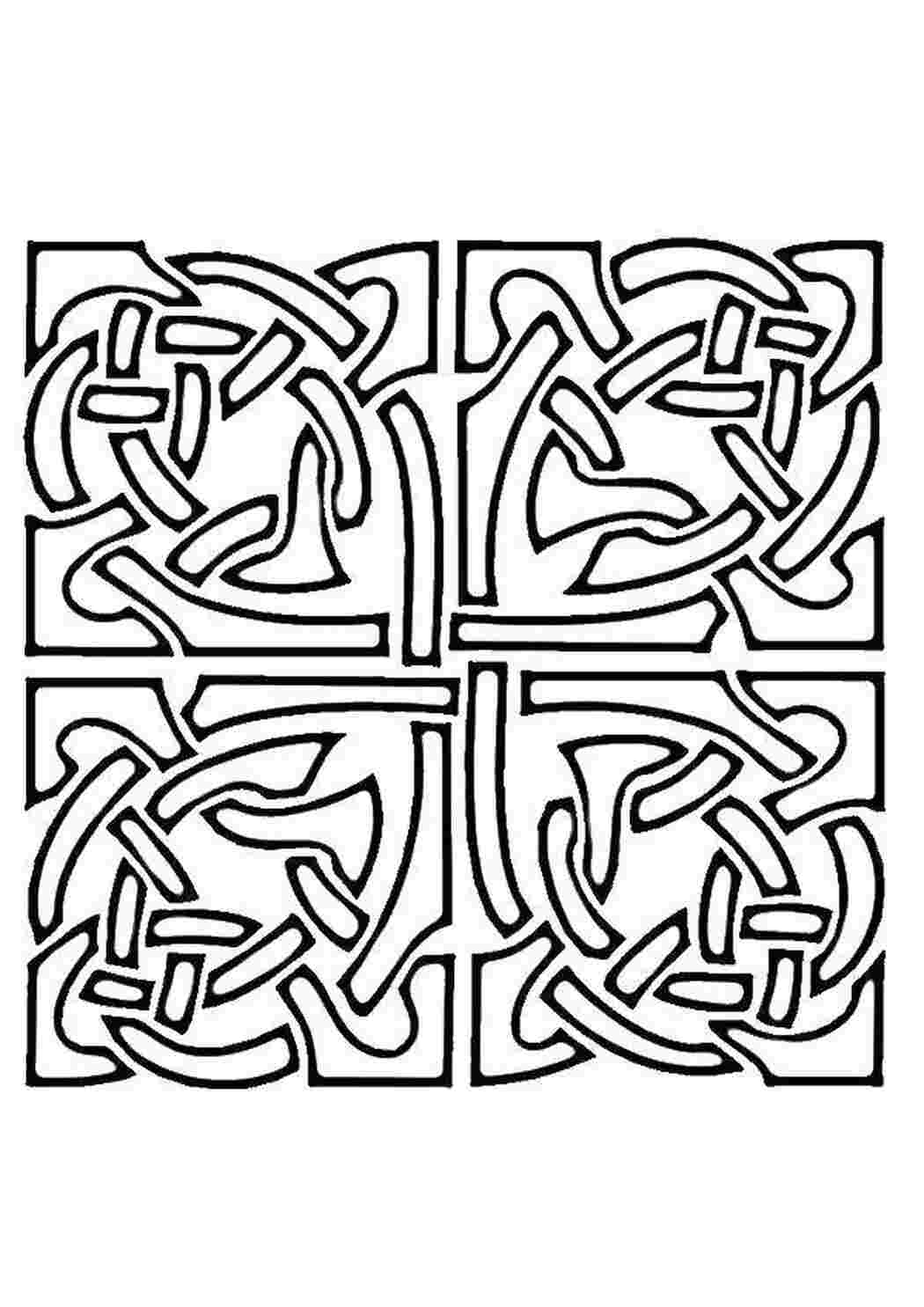 Раскраска Узоры