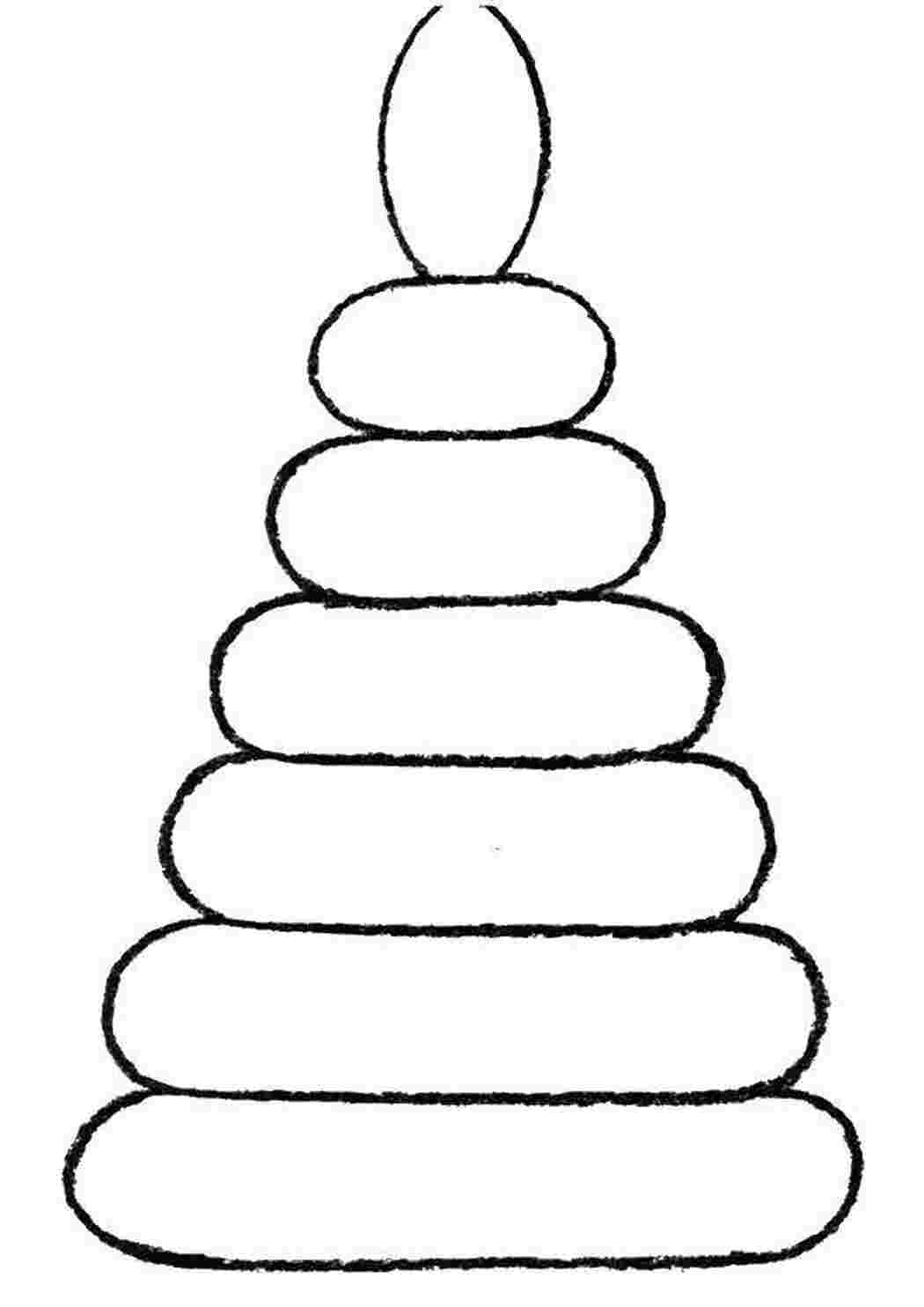 Раскраска пирамидка для детей 2-3 лет. Раскраскаидля малышей. Раскраска для малышей. Пирамидка раскраска. Пирамида раскраска.