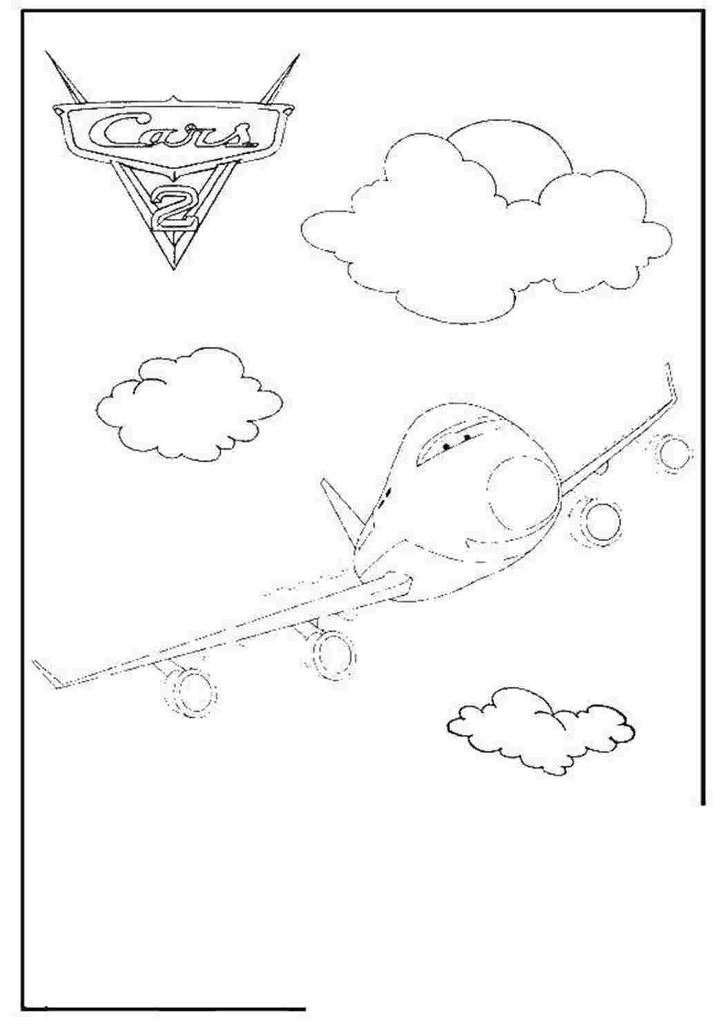 Раскраска Самолет