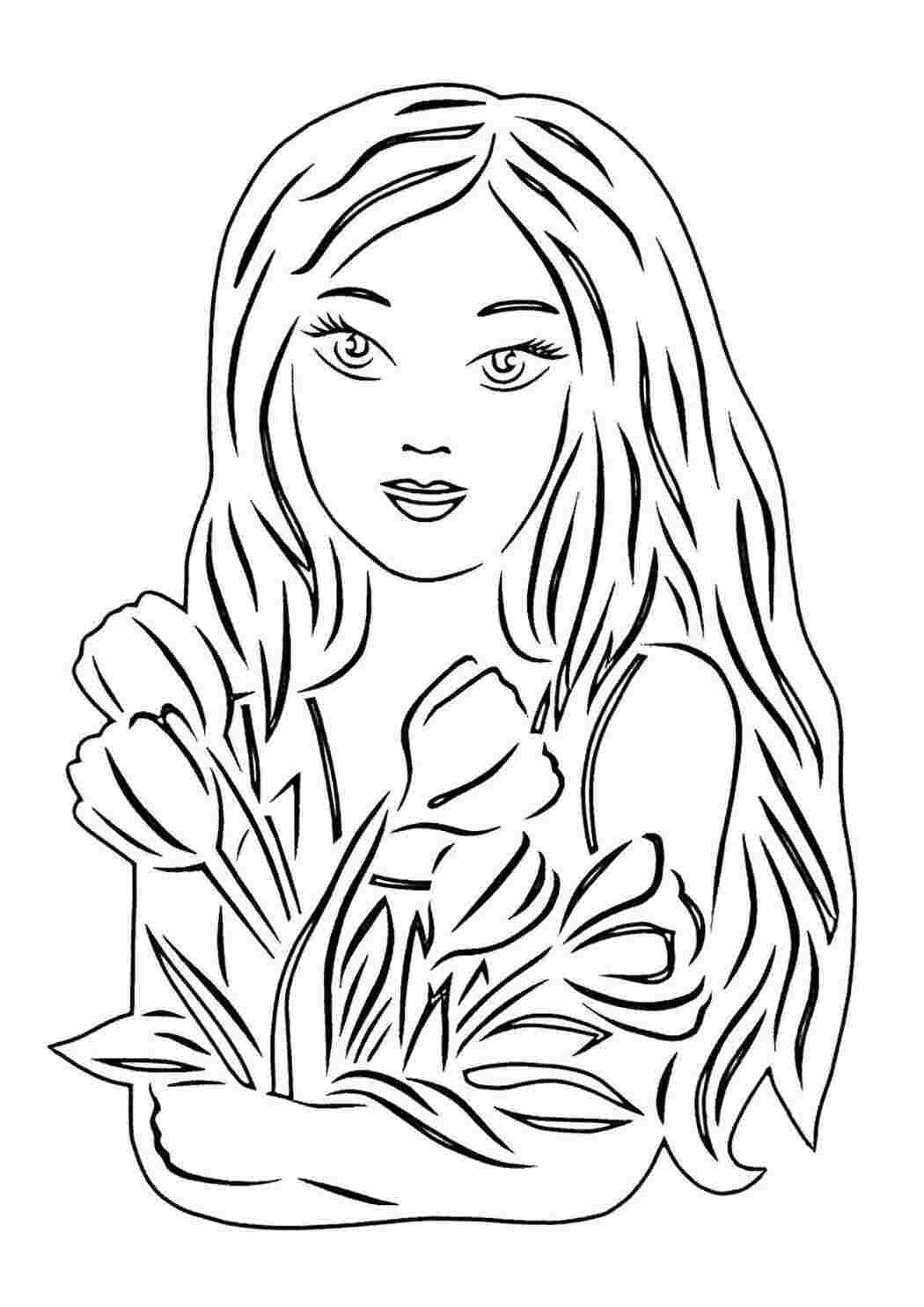 Раскраска Трафареты Трафареты Трафареты людей 