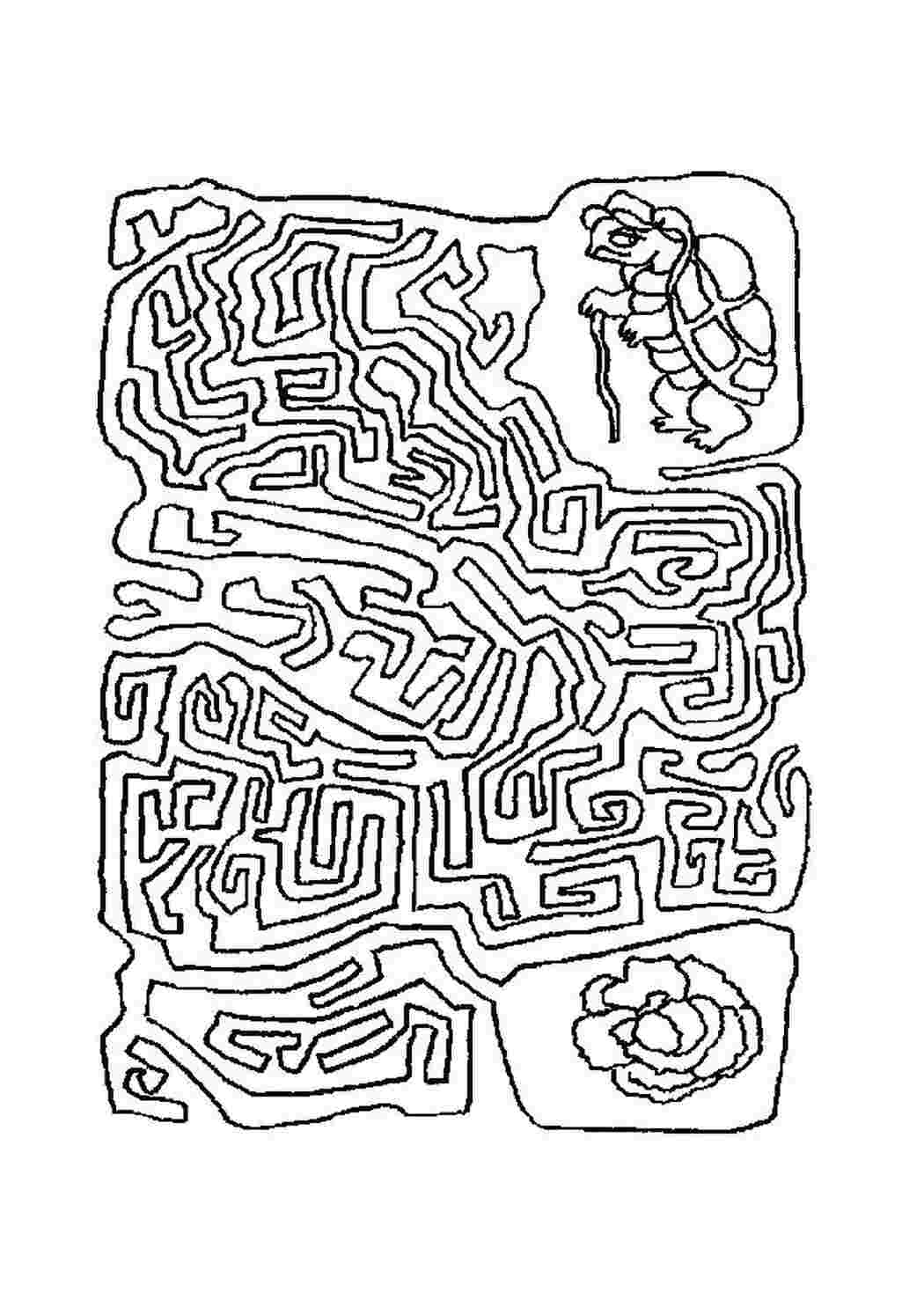 Раскраска лабиринты