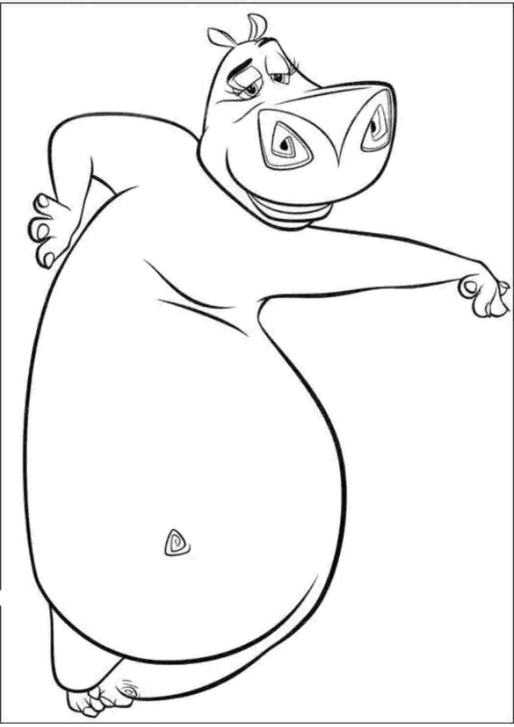 Раскраска глория