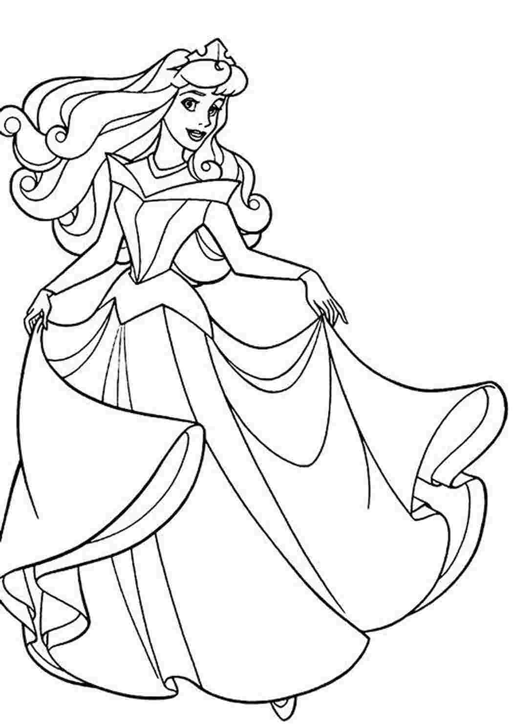 Раскраска Аврора