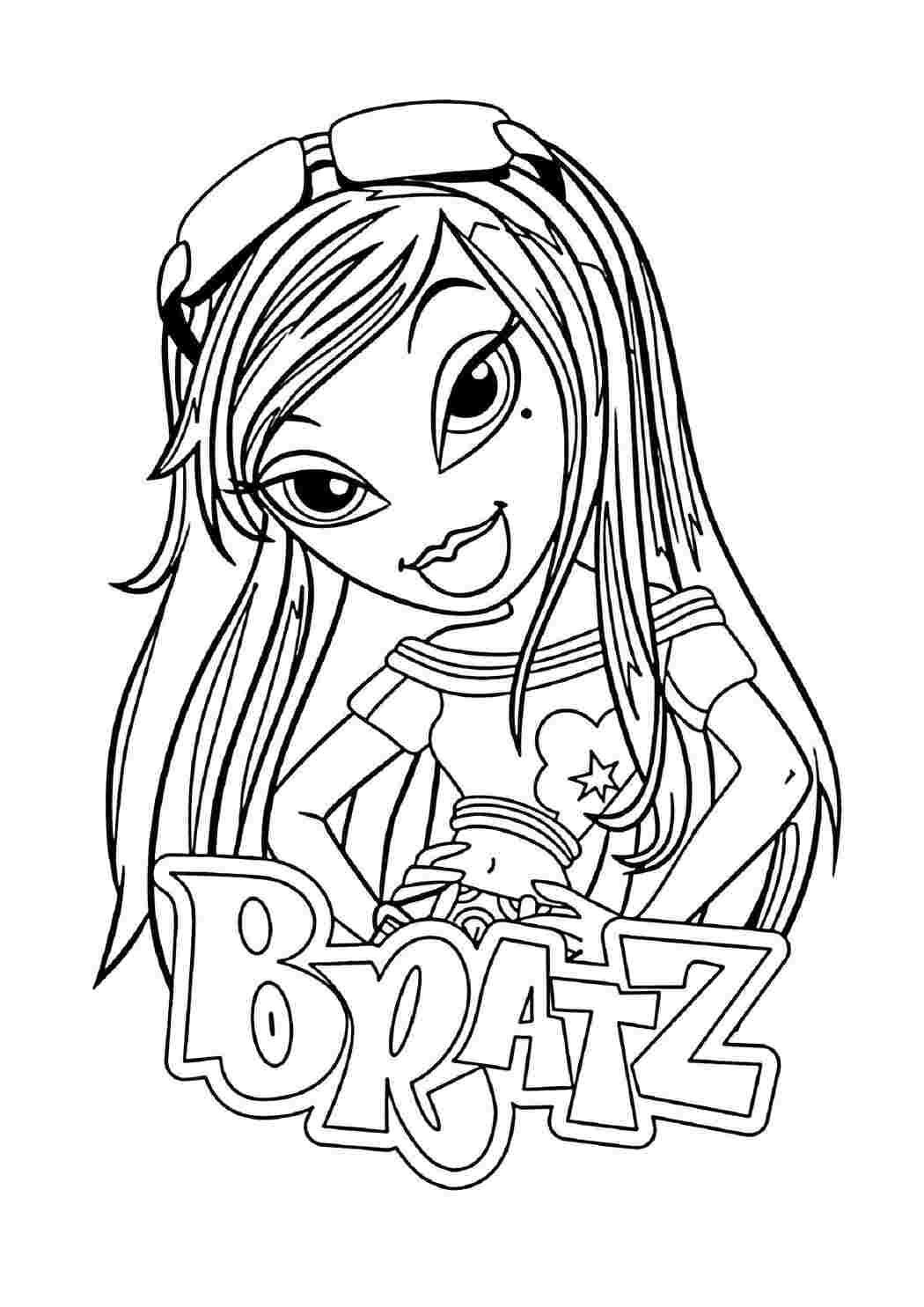 Раскраска Братз