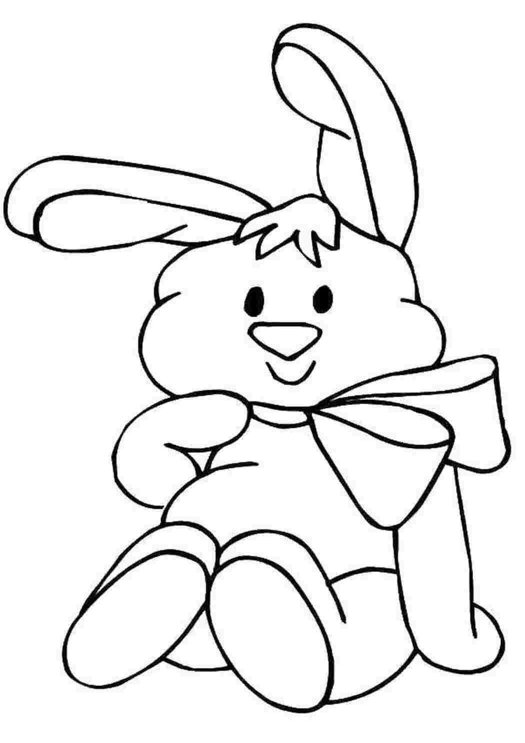 Раскраска Кролик