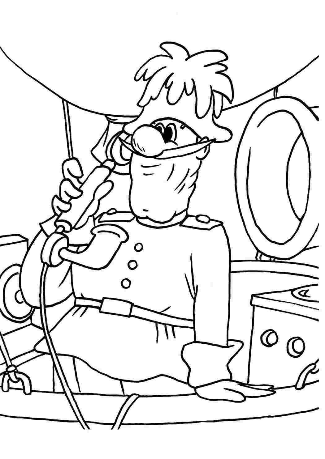 Раскраска Барон