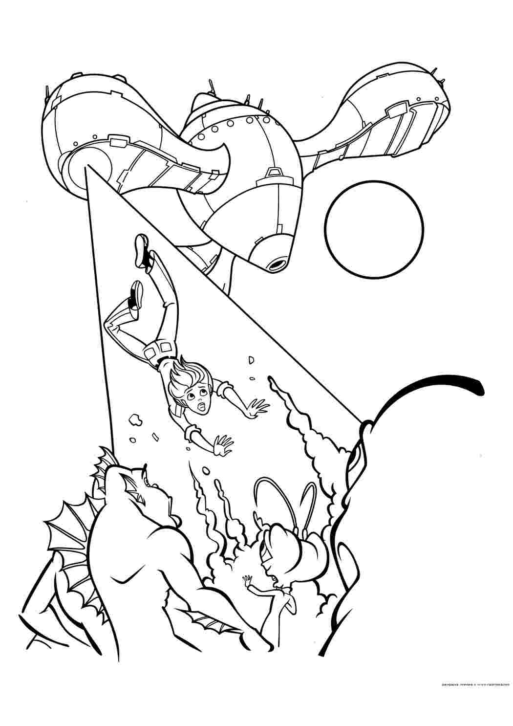 Раскраска ... : раскраски из мультфильма "фиксики