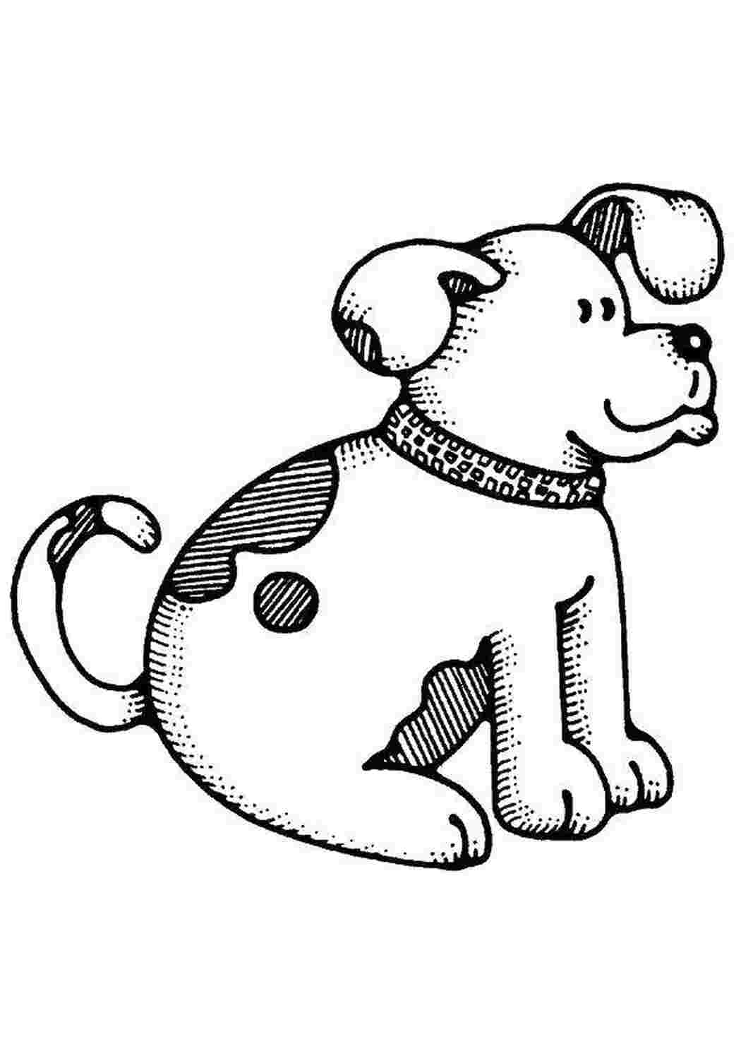 Раскраска Собака