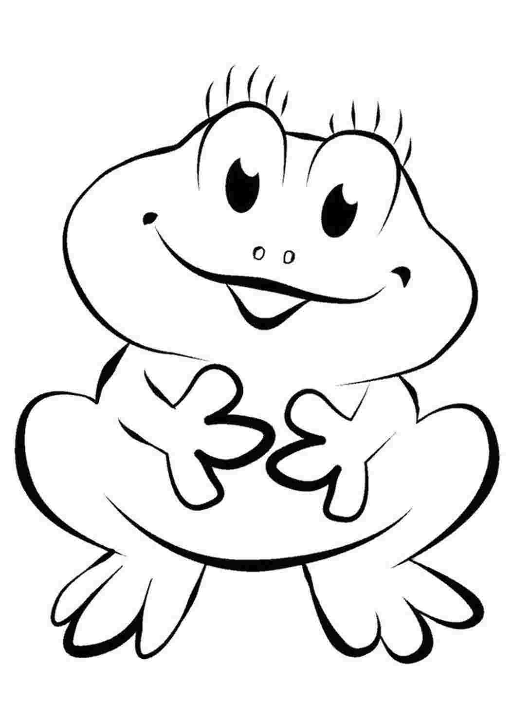 Раскраска frog