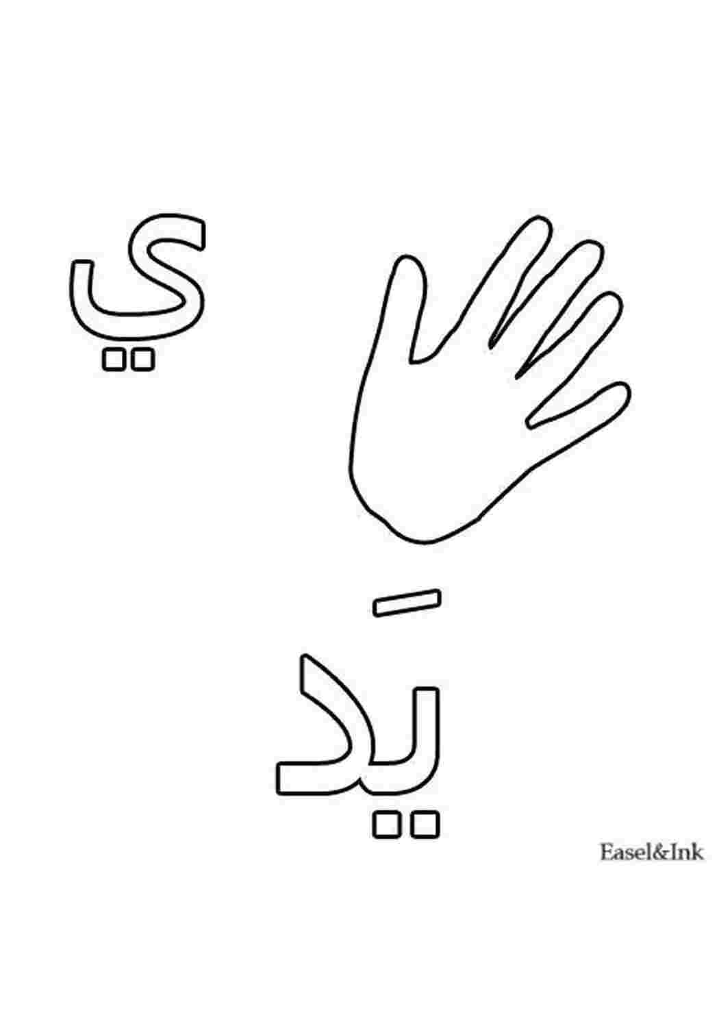 Раскраска Рука