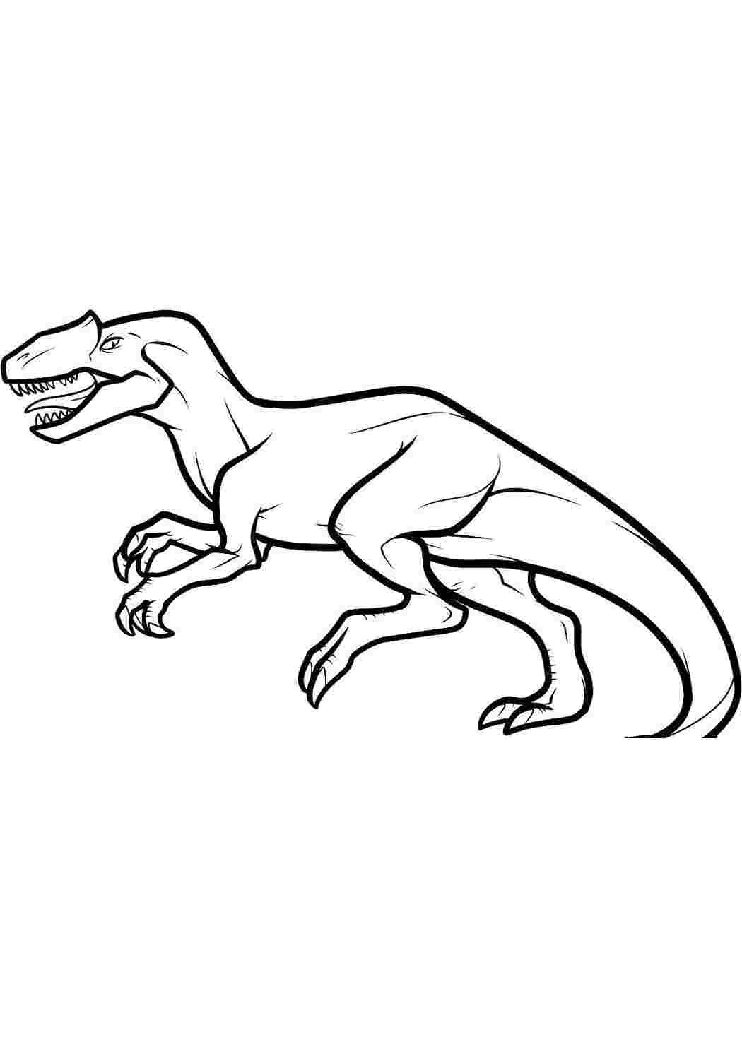 Раскраска Динозавр