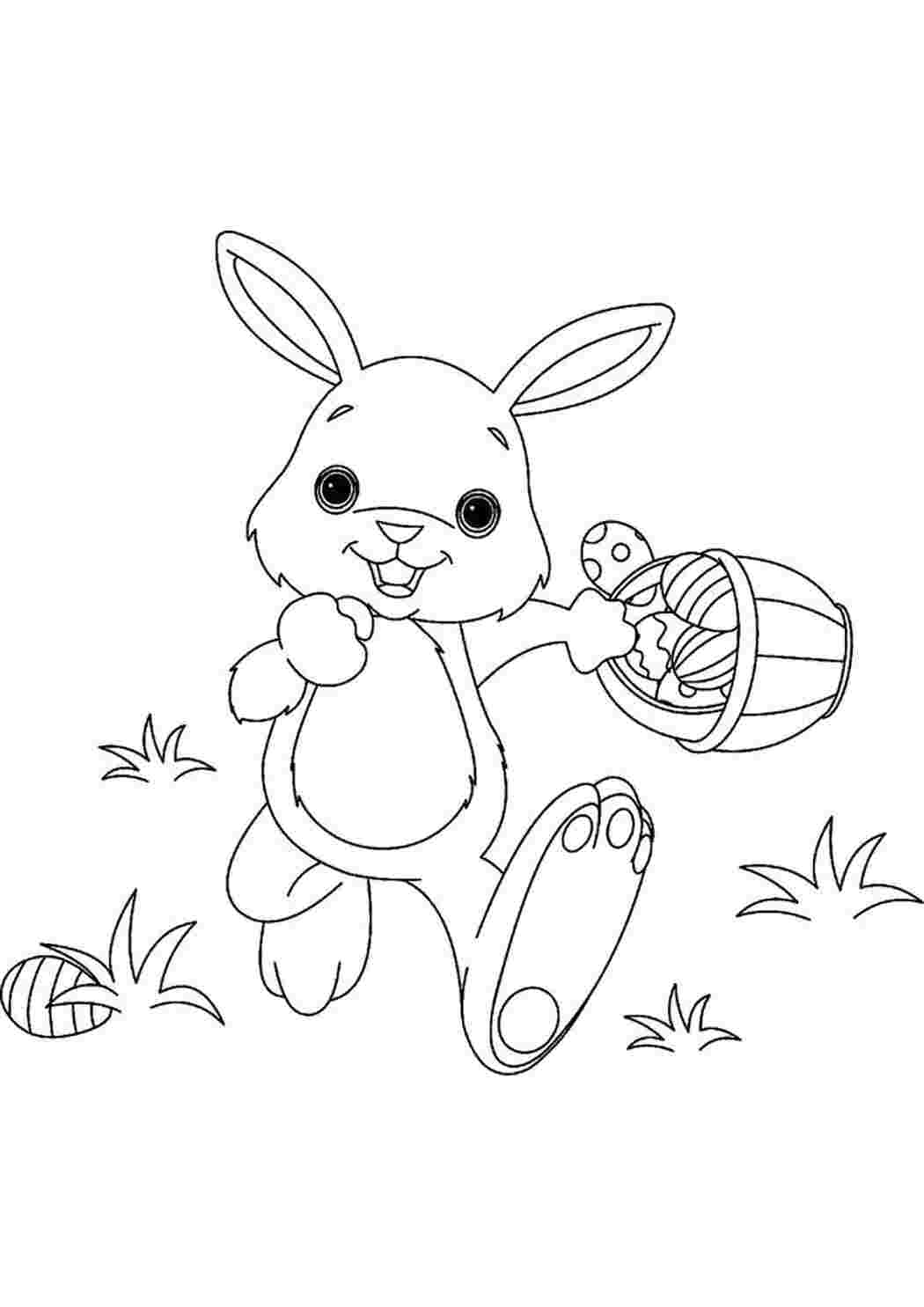Раскраска Веселйыйзаяц