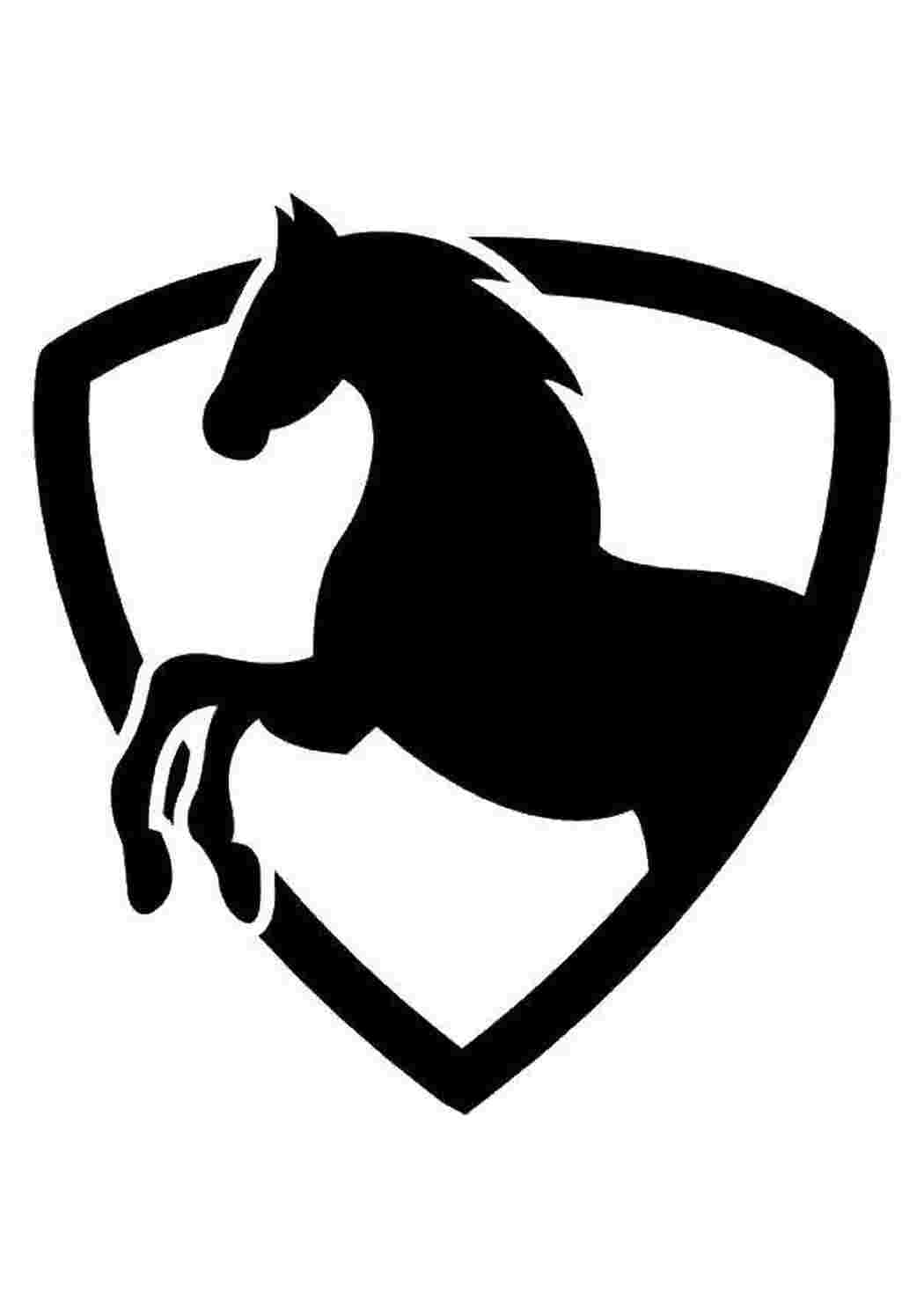 Лошадь символ. Трафарет лошади. Логотип лошадь. Лошадка трафарет. Лошадь контур.