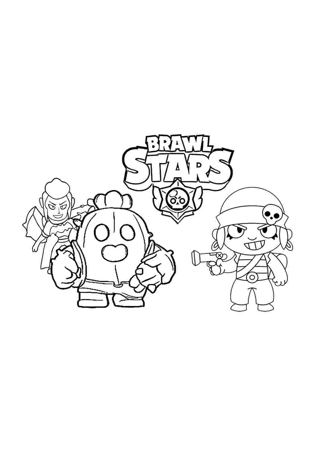 Раскраска Браво старс