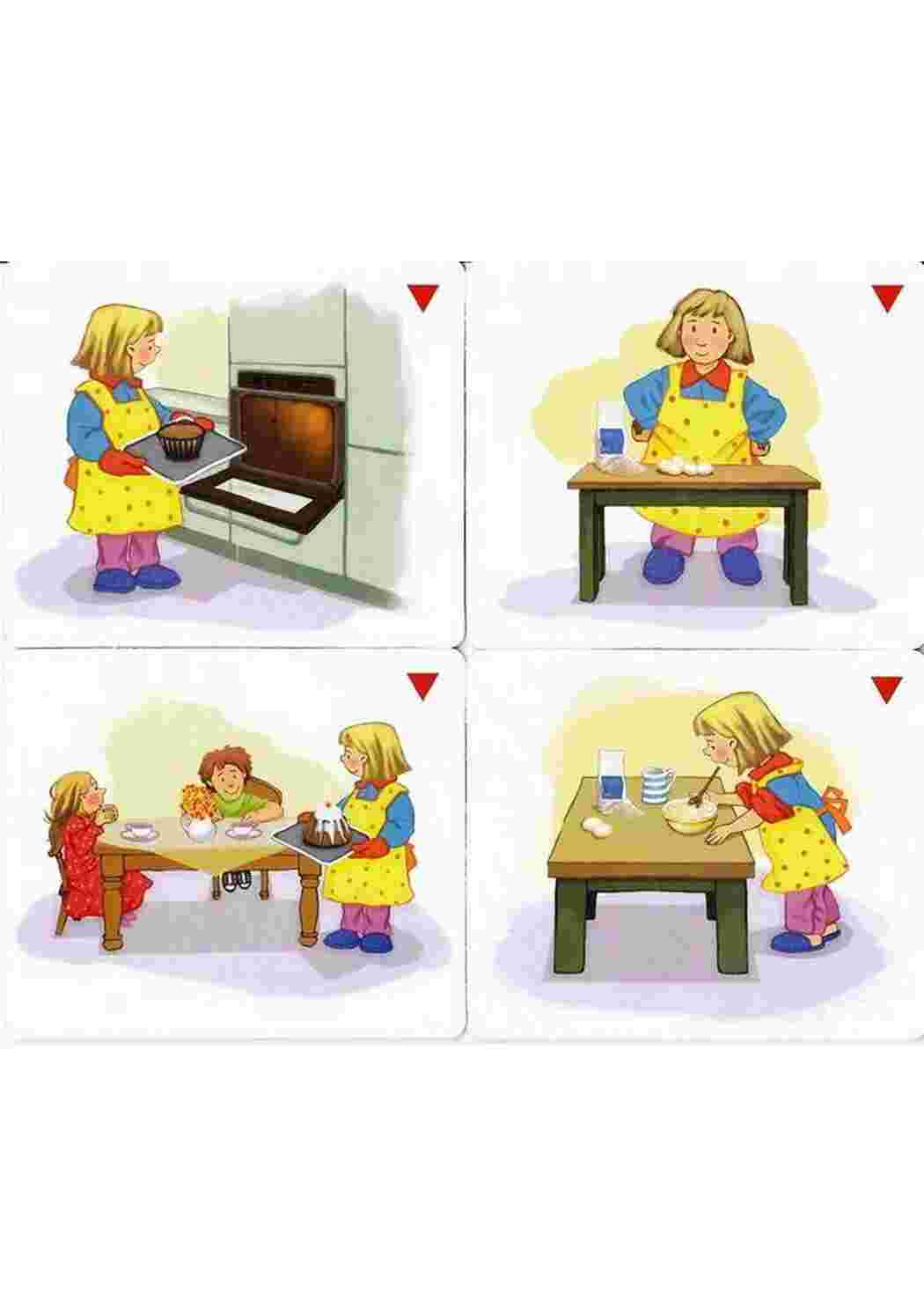 Раскраска что сначала что потом