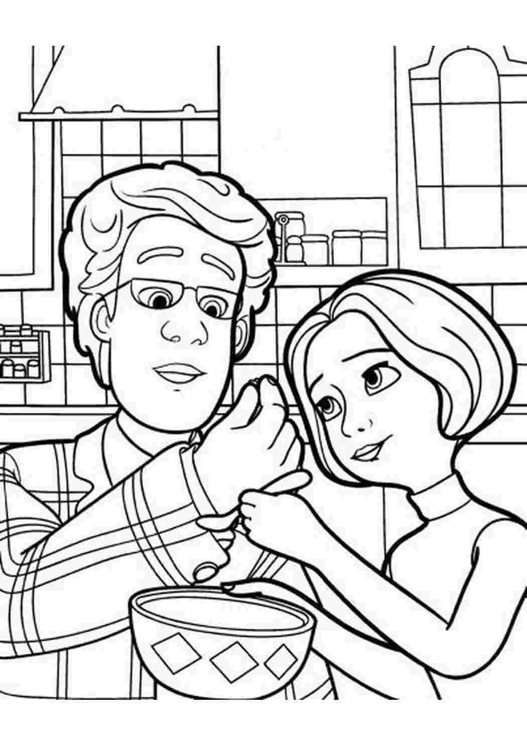 Раскраска Раскраски фиксики6